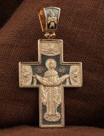 Крест из золота 585 пробы
