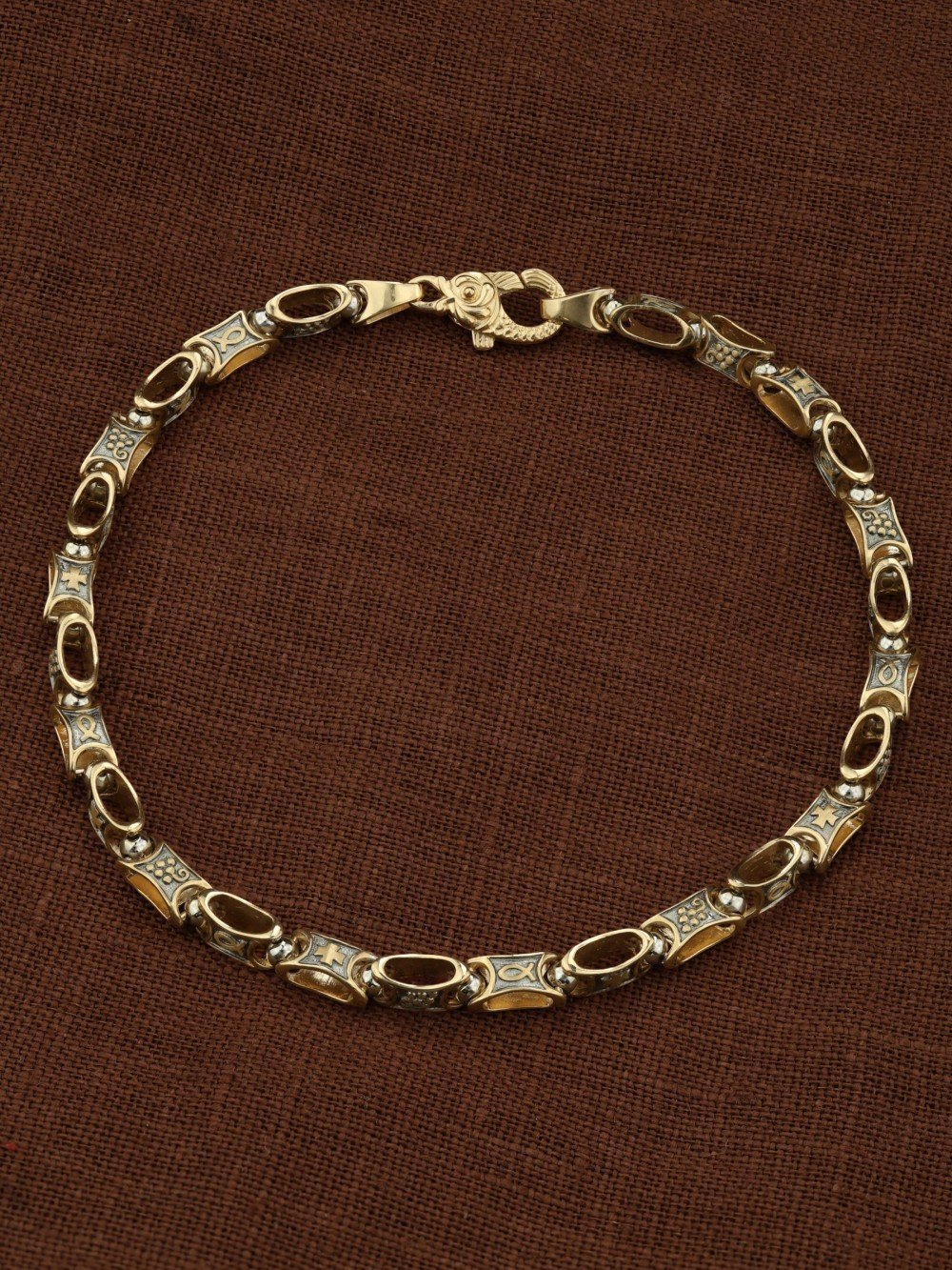 Браслет из лимонного золота