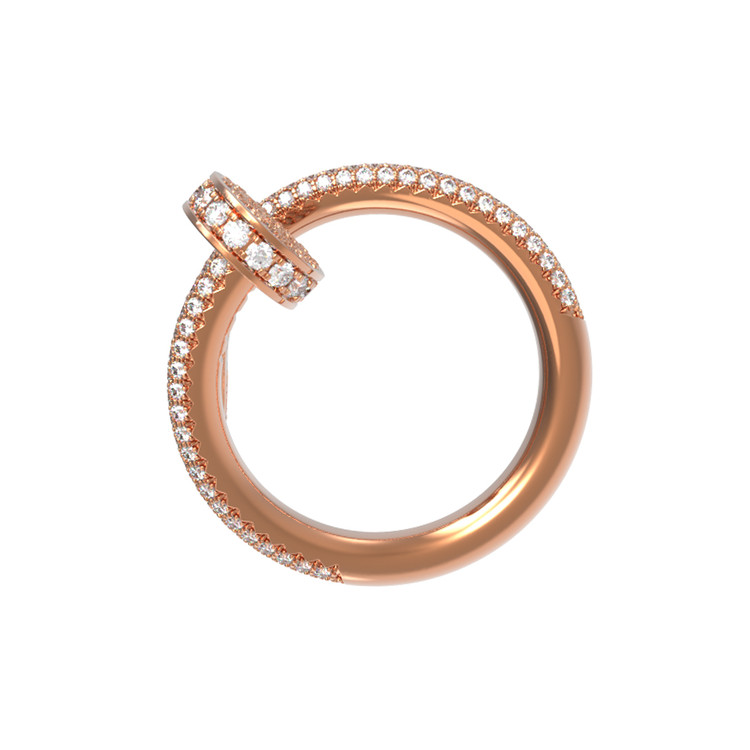 Кольцо из золота c бриллиантами