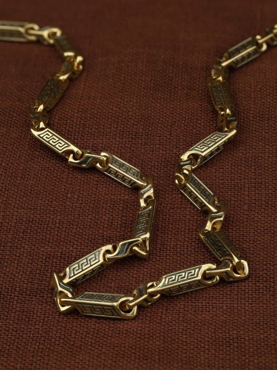 Цепь из лимонного золота