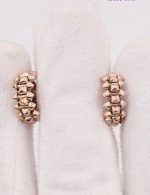 Серьги из розового золота 585 пробы