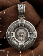 Образок из белого золота 585 пробы