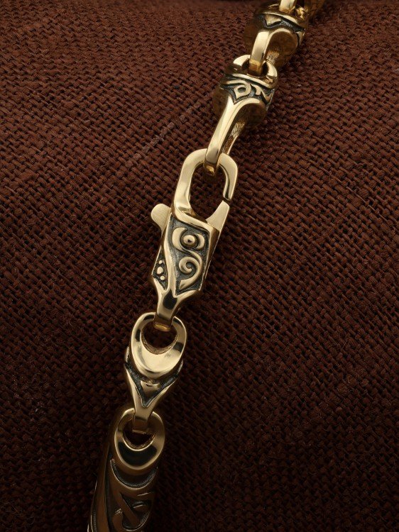 Браслет из лимонного золота