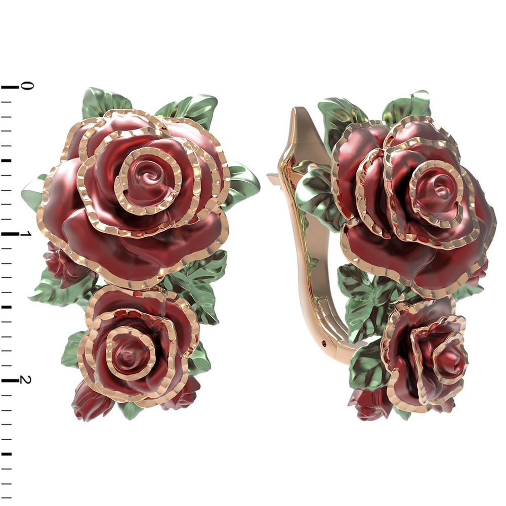 Серьги из золота