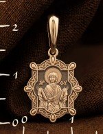 Образок из золота 585 пробы