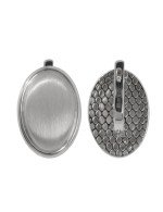 Серьги из белого золота 585 пробы