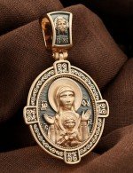 Образок из золота 585 пробы