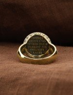 Кольцо из лимонного золота 585 пробы