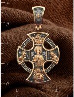 Крест из золота 585 пробы
