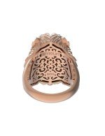 Кольцо из золота 585 пробы c эмалью