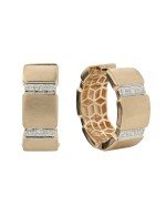 Серьги из золота 585 пробы c бриллиантами