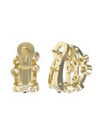 Серьги из лимонного золота 585 пробы