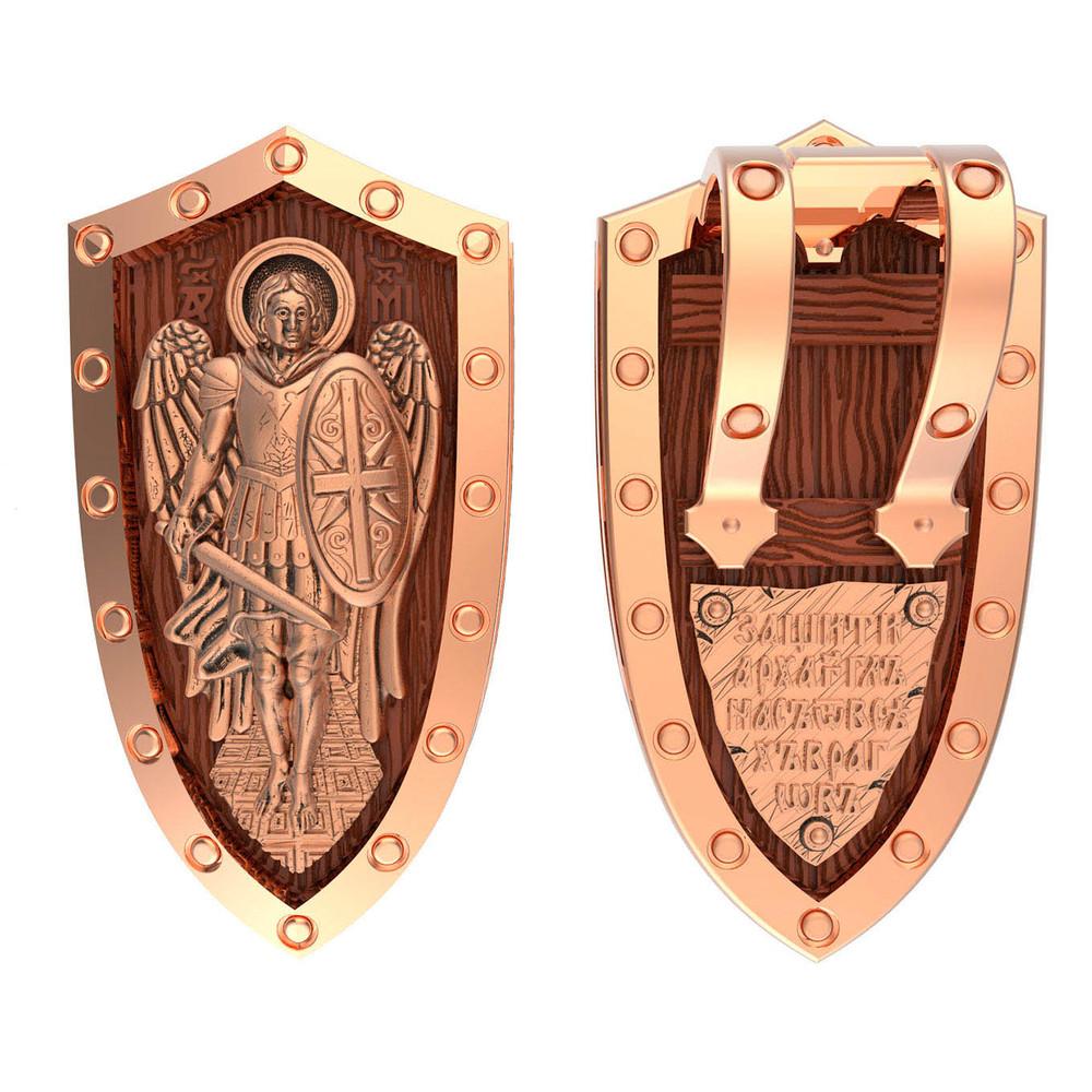 Образок из золота c деревом груши