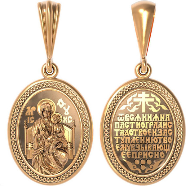 Образок из золота