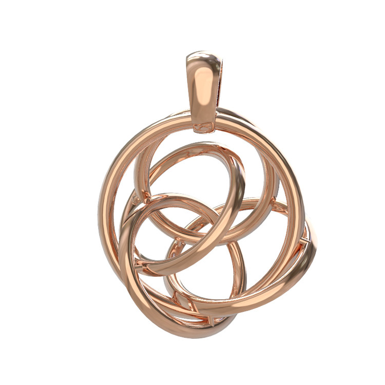 Подвеска из золота c бриллиантами