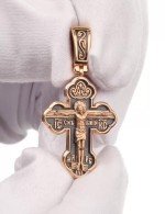 Крест из золота 585 пробы