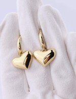Серьги из лимонного золота 585 пробы