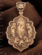 Образок из золота 585 пробы