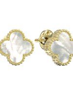 Серьги из лимонного золота 585 пробы