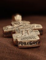 Крест из золота 585 пробы