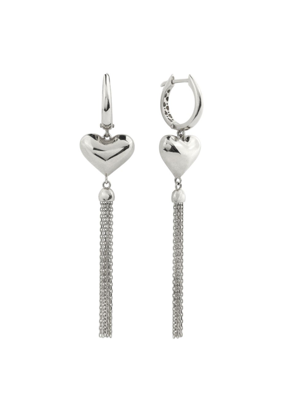 Серьги из белого золота 585 пробы