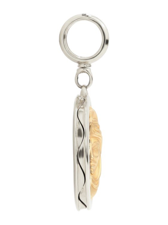 Подвеска из белого золота c ониксом