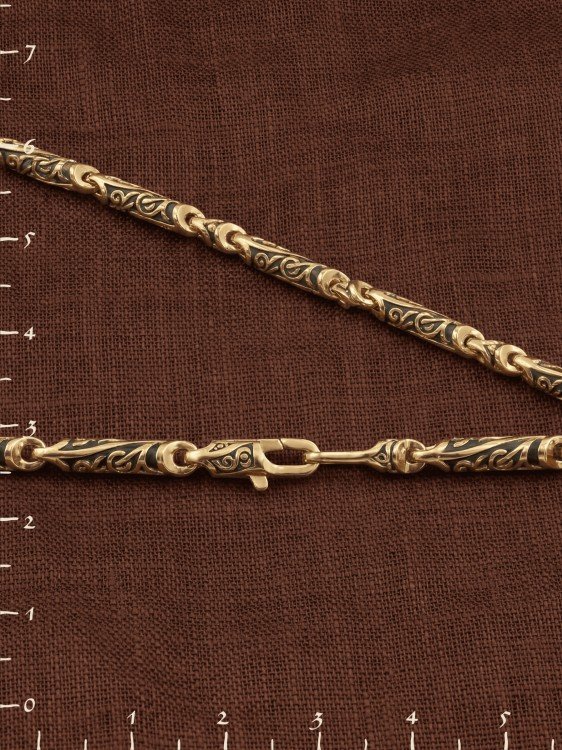 Браслет из лимонного золота