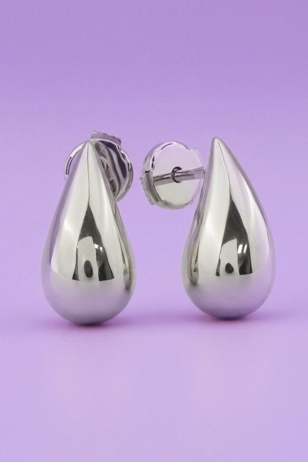 Серьги из белого золота 585 пробы