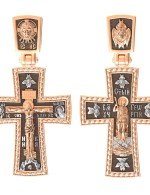 Крест из золота 585 пробы