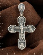 Крест из серебра 925 пробы