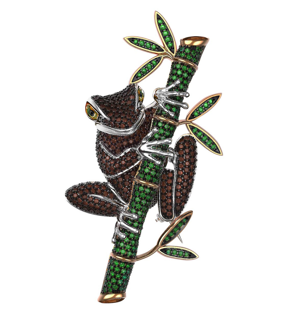 Брошь из золота