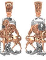 Образок из золота 585 пробы