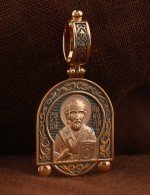 Образок из золота 585 пробы