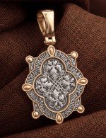 Образок из золота 585 пробы