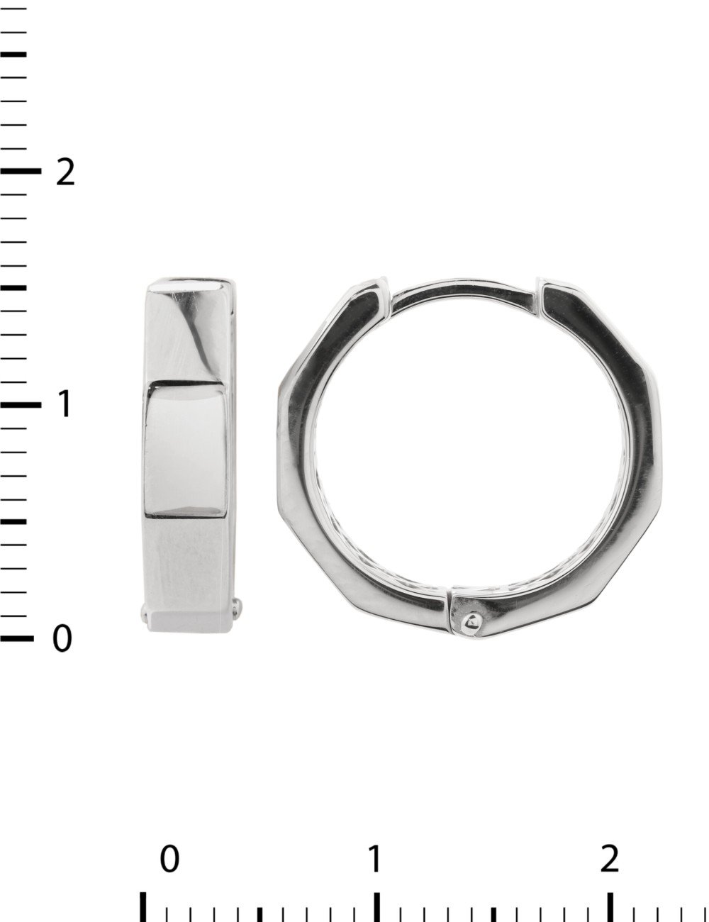 Серьги из белого золота 585 пробы