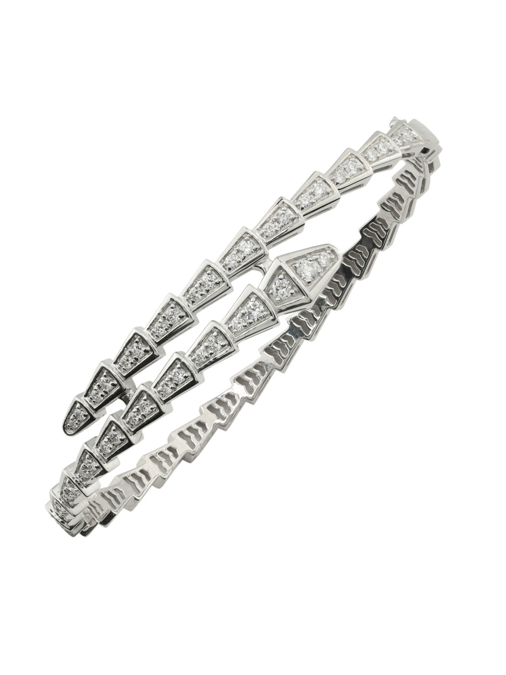 Браслет из белого золота c бриллиантами