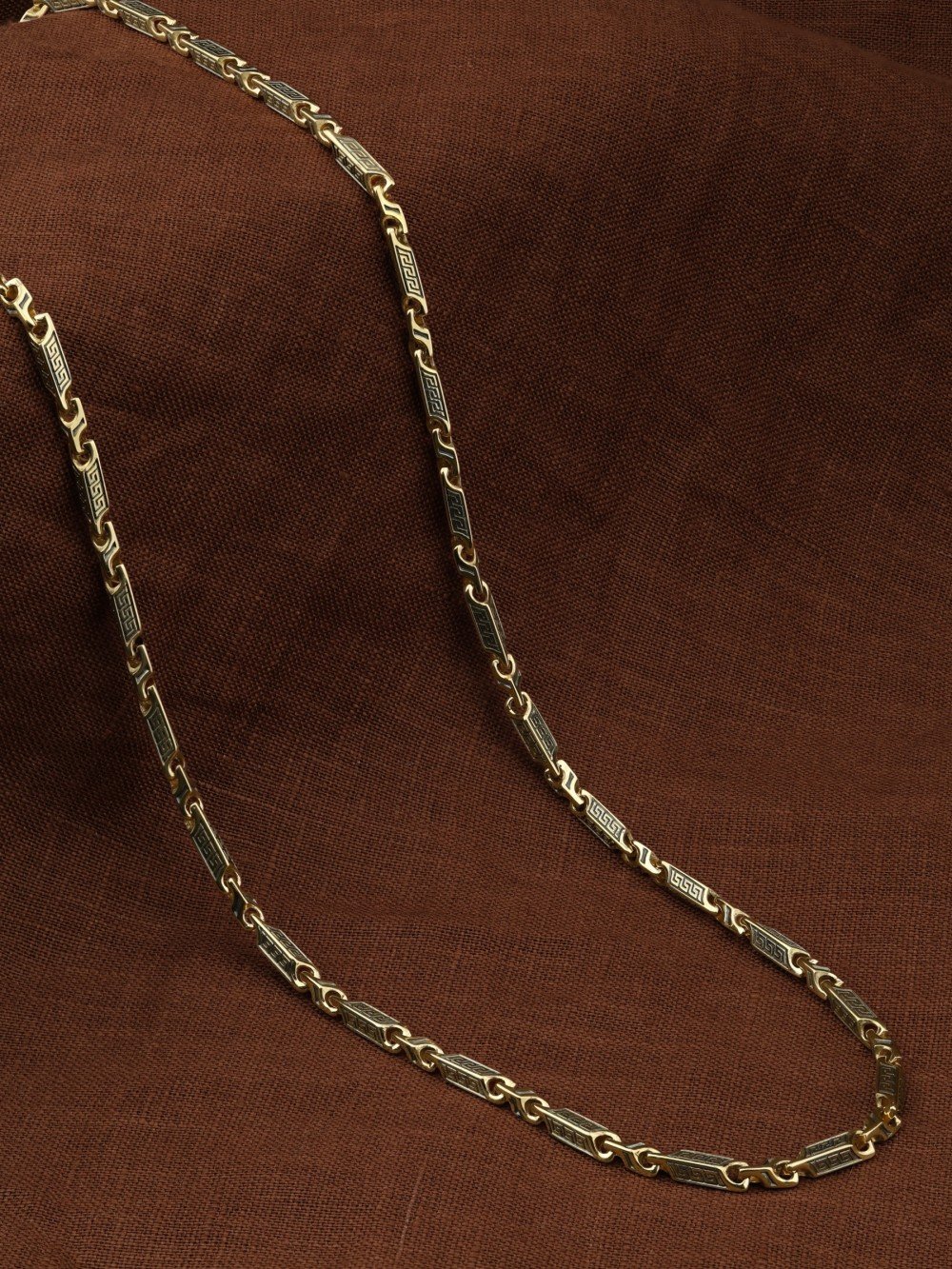 Цепь из лимонного золота