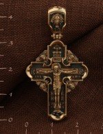 Крест из золота 585 пробы