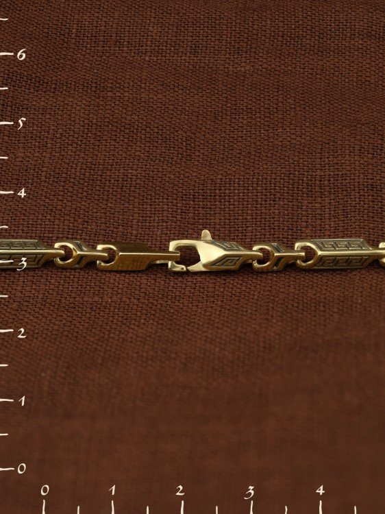 Цепь из лимонного золота