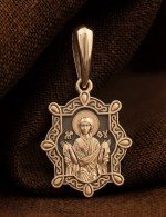 Образок из золота 585 пробы