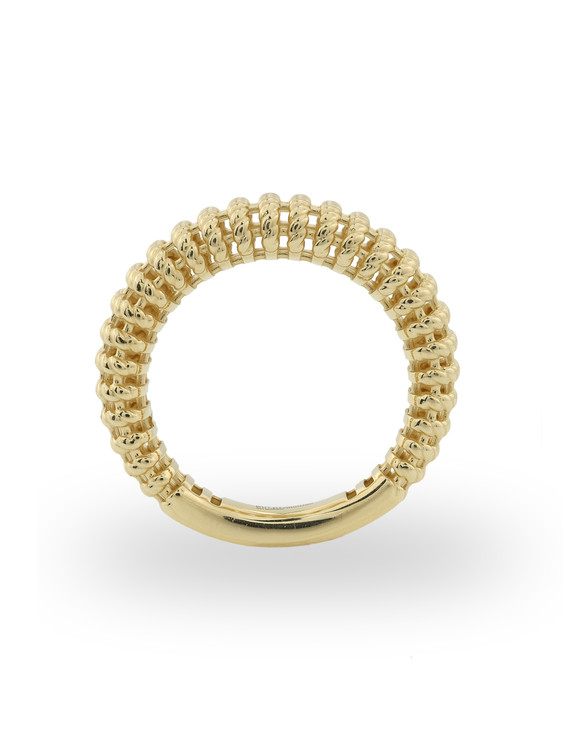 Кольцо из лимонного золота