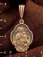 Образок из золота 585 пробы