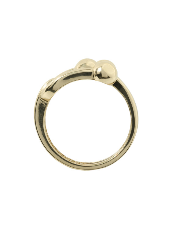 Кольцо из лимонного золота