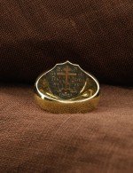 Кольцо из лимонного золота 585 пробы