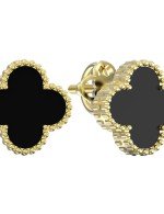 Серьги из лимонного золота 585 пробы