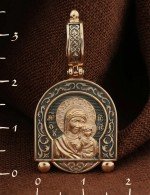 Образок из золота 585 пробы