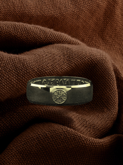 Кольцо из лимонного золота