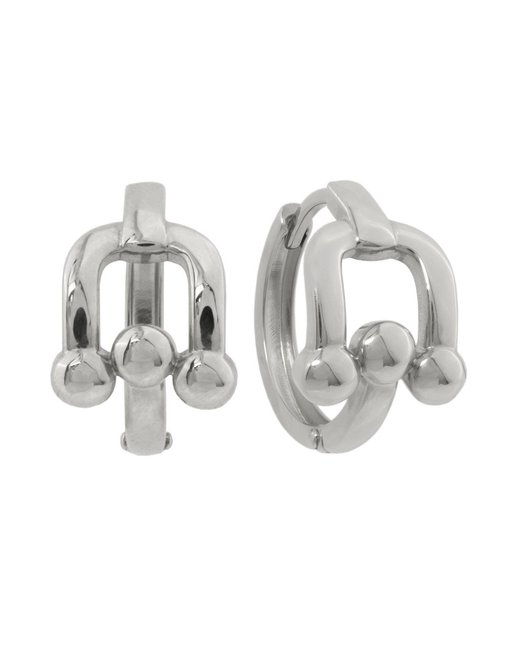 Серьги из белого золота 585 пробы