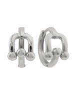 Серьги из белого золота 585 пробы