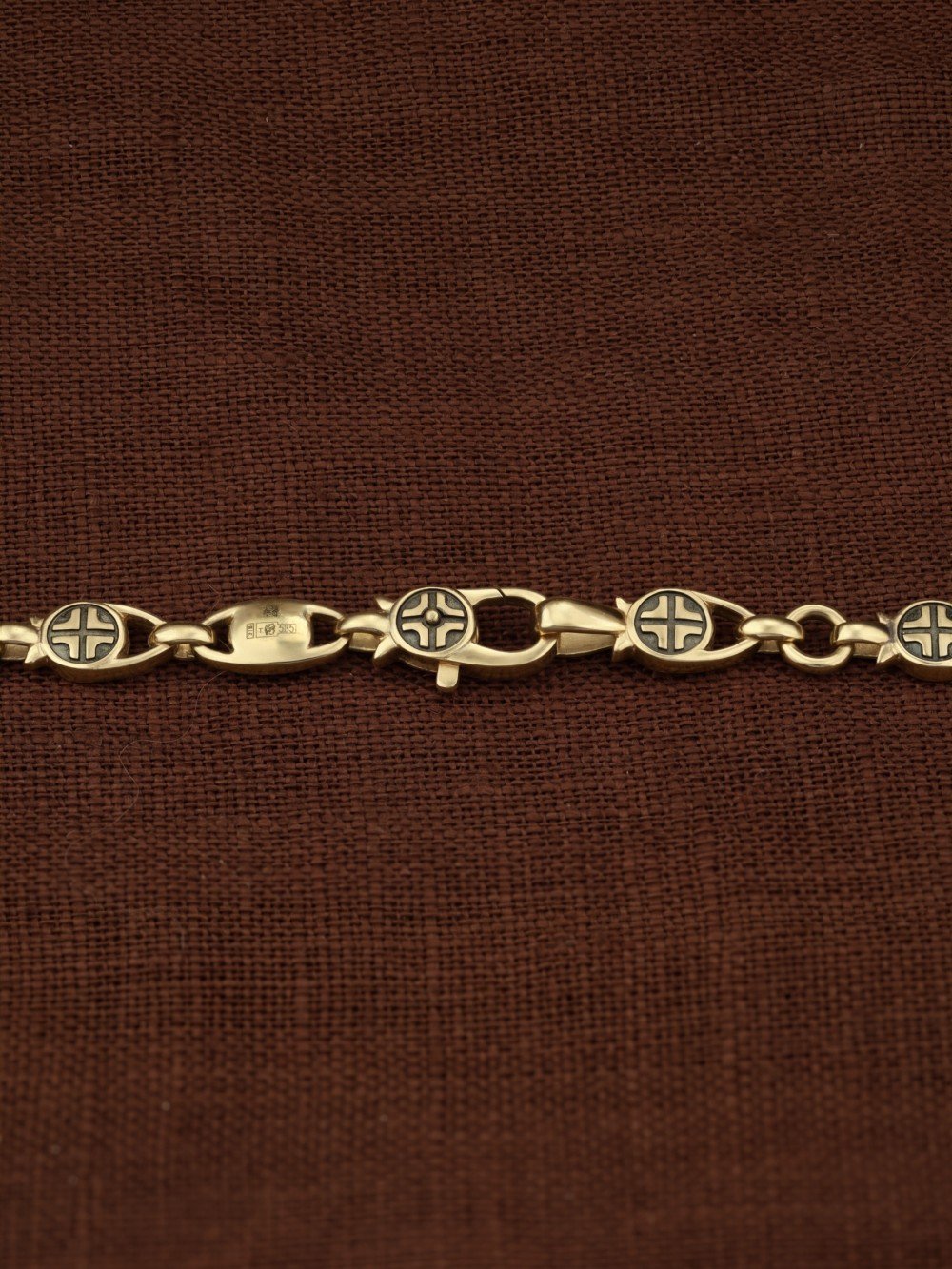 Цепь из лимонного золота